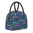 thumbnail image 1 of Haiem Sea Fish Printed Lunch Bag Women, Lunch Box Lunch Bag for Women, Small Leakproof Cute Lunch Tote Large Capacity Reusable Insulated Cooler Lunch Container, 1 of 6