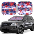 thumbnail image 1 of Haiem Sea Stars Car Windshield Sun Shade (2 Pieces) Foldable Windshield Sun Shade Car Accessories for Truck SUV Pickup-Small, 1 of 7
