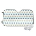 thumbnail image 1 of Haiem Sea Turtle Car Windshield Sun Shade - Blocks UV Rays Sun Visor Protector, Sunshade to Keep Your Vehicle Cool, Universal Fit SUV Van Sedan-Medium, 1 of 7