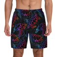 thumbnail image 1 of Haiem Sea Turtle Men'S Quick-Dry Swim Trunks: Comfortable Beach Shorts With Mesh Lining And Pockets - Ideal For Swimming And Sunbathing 3x-Large, 1 of 9