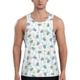 thumbnail image 1 of Haiem Sea Turtle Men Workout Tank Top Gym Bodybuilding Sleeveless Muscle T Shirts Athletic Tank Breathable Workout Shirt-X-Large, 1 of 9