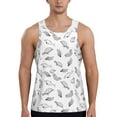 thumbnail image 1 of Haiem Sea Turtle Men Workout Tank Top Gym Bodybuilding Sleeveless Muscle T Shirts Athletic Tank Breathable Workout Shirt-XX-Large, 1 of 9