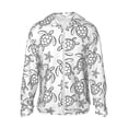 thumbnail image 1 of Haiem Sea Turtle UPF 50+ Fishing Shirts for Men Long Sleeve UV Sun Protection Hoodie Non-Mask Outdoor Hiking Shirts, 1 of 9