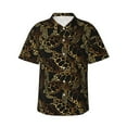 thumbnail image 1 of Haiem Sea Turtle With Ocean Printed Hawaiian Shirt for Men - Men’s Casual Beach Summer Shirts - Stretch Fabric with Modern Fit-Small, 1 of 7