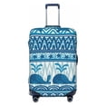 thumbnail image 1 of Haiem Sea Underwater Animals Luggage Cover Printed Suitcase Covers for Luggage Elastic Washable Suitcase Protector Fits 18-32 Inch Luggage-X-Large, 1 of 9