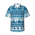 thumbnail image 1 of Haiem Sea Underwater Animals Printed Hawaiian Shirt for Men - Men’s Casual Beach Summer Shirts - Stretch Fabric with Modern Fit-XX-Large, 1 of 9