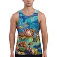 thumbnail image 1 of Haiem Sea World Men Workout Tank Top Gym Bodybuilding Sleeveless Muscle T Shirts Athletic Tank Breathable Workout Shirt-4X-Large, 1 of 9