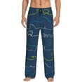 thumbnail image 1 of Haiem Shark Men's Pajama Pants Ultra Lightweight Pjs Bottoms Sleepwear Bottom Pants with Pocket Drawstring-Medium, 1 of 9