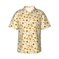 thumbnail image 1 of Haiem Shiba Inu Sunflower Printed Hawaiian Shirt for Men - Men’s Casual Beach Summer Shirts - Stretch Fabric with Modern Fit-3X-Large, 1 of 9