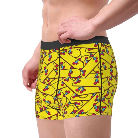 Haiem Skateboard Men's Boxer Briefs, Every Day Comfort Stretch Cotton Moisture-Wicking Underwear-XX-Large
