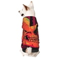 thumbnail image 1 of Haiem Skull And Flag Usa for Winter Dog Hoodie Sweatshirts with Pockets Warm Dog Clothes for Small Dogs Chihuahua-Small, 1 of 7