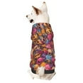 thumbnail image 1 of Haiem Skull blue daisy flower for Winter Dog Hoodie Sweatshirts with Pockets Warm Dog Clothes for Small Dogs Chihuahua-Medium, 1 of 7