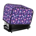 thumbnail image 1 of Haiem Skull rainbow color Print Toaster Covers 2 Slice Wide Slot,Bread Dust Cover & Fingerprint Protection,Bread Machine Cover,Appliance Covers, 1 of 7