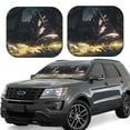 thumbnail image 1 of Haiem Sleeping Dragon In Forest Car Windshield Sun Shade (2 Pieces) Foldable Windshield Sun Shade Car Accessories for Truck SUV Pickup-Large, 1 of 7