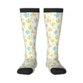 thumbnail image 1 of Haiem Snake And Cactus Socks, Funny Novelty Crazy Design Cotton Socks Sports Socks Knee High Socks For Men, Women,1Pairs - Gift For Working Friends, 1 of 9