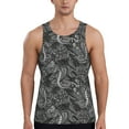 thumbnail image 1 of Haiem Snake Men Workout Tank Top Gym Bodybuilding Sleeveless Muscle T Shirts Athletic Tank Breathable Workout Shirt-Large, 1 of 9