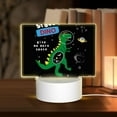 thumbnail image 1 of Haiem Space Dino Cartoon Black Pattern Acrylic Night Light Gift with 3 Color ModesTouch-Sensitive LED Lamp Perfect Gift for Mother's Day, Birthday, or Christmas, 1 of 9
