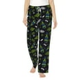 thumbnail image 1 of Haiem Space Rockets Women's Pajama Pants Ultra Lightweight Pjs Bottoms Sleepwear Bottom Pants With Pocket Drawstring-Small, 1 of 9