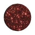 thumbnail image 1 of Haiem Spare Tire Cover , Wheel Cover with Red Glitter Texture printed, Camper Spare Tire Cover Fit for Jeep Wrangler Rv SUV Truck Travel Trailer-16 inch, 1 of 8