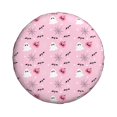 thumbnail image 1 of Haiem Spare Tire Cover , Wheel Cover with Bat And Pumpkin printed, Camper Spare Tire Cover Fit for Jeep Wrangler Rv SUV Truck Travel Trailer-14 inch, 1 of 8