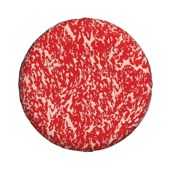 Haiem Spare Tire Cover , Wheel Cover with Beef printed, Camper Spare Tire Cover Fit for Jeep Wrangler Rv SUV Truck Travel Trailer-14 inch