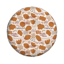 Haiem Spare Tire Cover , Wheel Cover with Cartoon printed, Camper Spare Tire Cover Fit for Jeep Wrangler Rv SUV Truck Travel Trailer-14 inch