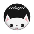 thumbnail image 1 of Haiem Spare Tire Cover , Wheel Cover with Cat Meow printed, Camper Spare Tire Cover Fit for Jeep Wrangler Rv SUV Truck Travel Trailer-17 inch, 1 of 9