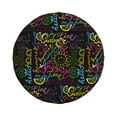 thumbnail image 1 of Haiem Spare Tire Cover , Wheel Cover with Color Summer printed, Camper Spare Tire Cover Fit for Jeep Wrangler Rv SUV Truck Travel Trailer-17 inch, 1 of 8