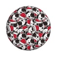 thumbnail image 1 of Haiem Spare Tire Cover , Wheel Cover with Cute Dog printed, Camper Spare Tire Cover Fit for Jeep Wrangler Rv SUV Truck Travel Trailer-14 inch, 1 of 8