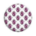 thumbnail image 1 of Haiem Spare Tire Cover , Wheel Cover with Cute Number 8 printed, Camper Spare Tire Cover Fit for Jeep Wrangler Rv SUV Truck Travel Trailer-14 inch, 1 of 8