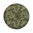 thumbnail image 1 of Haiem Spare Tire Cover , Wheel Cover with Green Snake Skin printed, Camper Spare Tire Cover Fit for Jeep Wrangler Rv SUV Truck Travel Trailer-16 inch, 1 of 8
