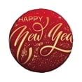 thumbnail image 1 of Haiem Spare Tire Cover , Wheel Cover with Happy New Year2 printed, Camper Spare Tire Cover Fit for Jeep Wrangler Rv SUV Truck Travel Trailer-14 inch, 1 of 8