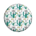 thumbnail image 1 of Haiem Spare Tire Cover , Wheel Cover with Hello Summer printed, Camper Spare Tire Cover Fit for Jeep Wrangler Rv SUV Truck Travel Trailer-17 inch, 1 of 9