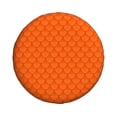 thumbnail image 1 of Haiem Spare Tire Cover , Wheel Cover with Orange Scales printed, Camper Spare Tire Cover Fit for Jeep Wrangler Rv SUV Truck Travel Trailer-17 inch, 1 of 9