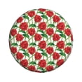 thumbnail image 1 of Haiem Spare Tire Cover , Wheel Cover with Rose Flowers printed, Camper Spare Tire Cover Fit for Jeep Wrangler Rv SUV Truck Travel Trailer-14 inch, 1 of 8