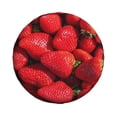 thumbnail image 1 of Haiem Spare Tire Cover , Wheel Cover with Strawberry Red printed, Camper Spare Tire Cover Fit for Jeep Wrangler Rv SUV Truck Travel Trailer-15 inch, 1 of 9