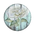 thumbnail image 1 of Haiem Spare Tire Cover , Wheel Cover with Vintage Rose1 printed, Camper Spare Tire Cover Fit for Jeep Wrangler Rv SUV Truck Travel Trailer-14 inch, 1 of 9