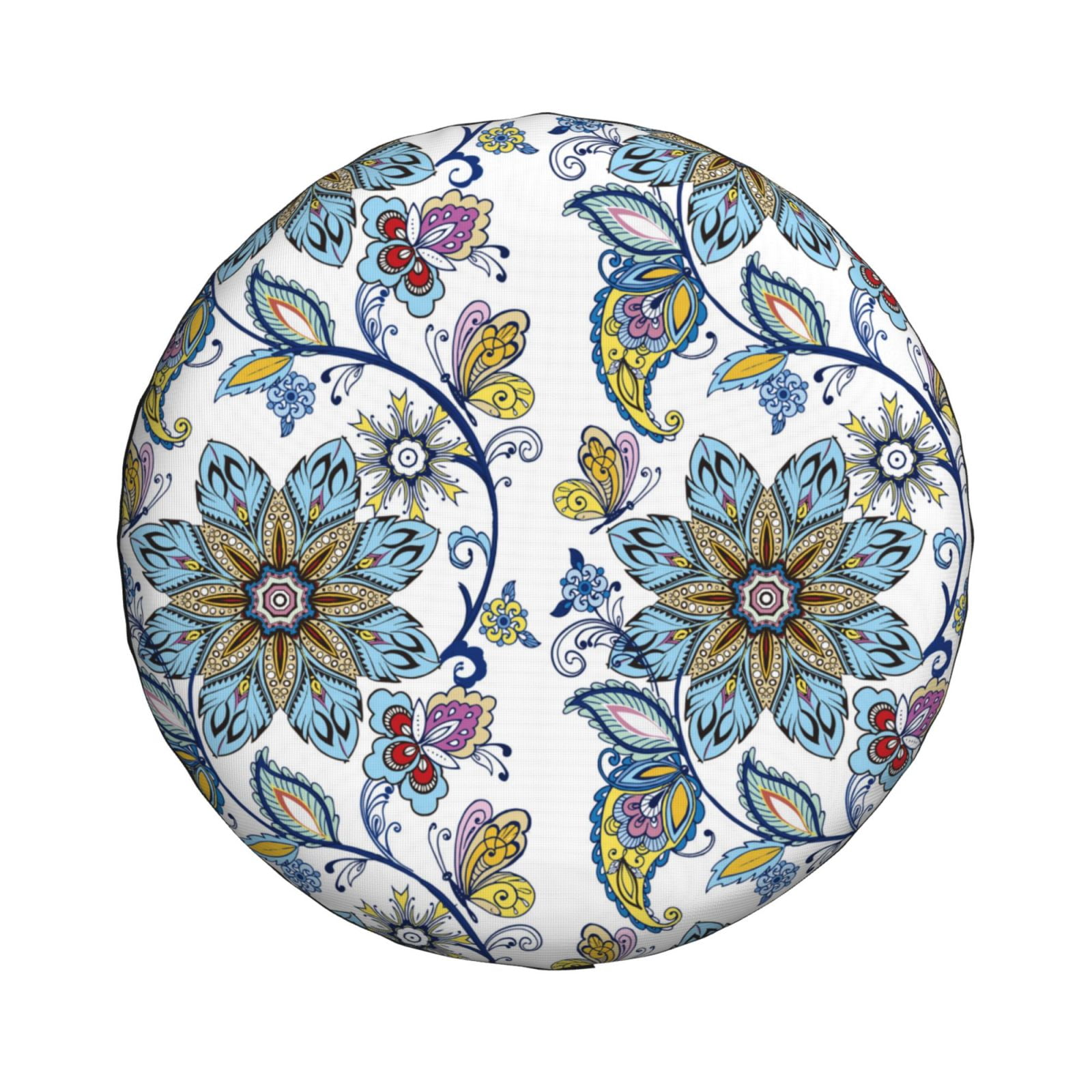 Haiem Spare Tire Cover , Wheel Cover with Flowers and Butterflies