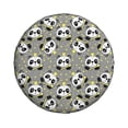 thumbnail image 1 of Haiem Spare Tire Cover , Wheel Cover with Panda With Crown And Stars printed, Camper Spare Tire Cover Fit for Jeep Wrangler Rv SUV Truck Travel Trailer-16 inch, 1 of 1