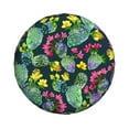 thumbnail image 1 of Haiem Spare Tire Cover , Wheel Cover with Watercolor Cactuses printed, Camper Spare Tire Cover Fit for Jeep Wrangler Rv SUV Truck Travel Trailer-16 inch, 1 of 9