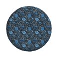 thumbnail image 1 of Haiem Spare Tire Cover , Wheel Cover with Winter Blue Forest Deer printed, Camper Spare Tire Cover Fit for Jeep Wrangler Rv SUV Truck Travel Trailer-17 inch, 1 of 8