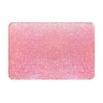 thumbnail image 1 of Haiem Sparkly Pink Glitter Front Door Mat Indoor Outdoor Entrance, Waterproof All-Season, All-Weather Doormat, Durable Flannel Fabric, Fade Resistant, Low Profile, 16x24in, 1 of 9