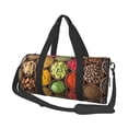 thumbnail image 1 of Haiem Spices And Herbs Pattern Gym Bag for Women Men, Waterproof Travel Duffel Bags, Personal Item Travel Bag Weekender Bag with Shoes Compartment & Wet Pocket, 1 of 8