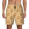 thumbnail image 1 of Haiem Squirrel And Nuts Mens Swim Trunks with Compression Liner 2 in 1 Swimming Shorts Stretch Swimwear Quick Dry,Board Shorts-Medium, 1 of 9