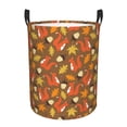 thumbnail image 1 of Haiem Squirrel Maple pine nut Print Laundry Basket, Laundry Hamper, Collapsible Laundry Baskets, Dirty Clothes Hamper, Waterproof with Handles for College Dorm, Family-Medium, 1 of 6