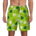 thumbnail image 1 of Haiem St Patrick'S Day7 Men'S Quick-Dry Swim Trunks: Comfortable Beach Shorts With Mesh Lining And Pockets - Ideal For Swimming And Sunbathing Small, 1 of 9