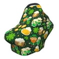thumbnail image 1 of Haiem St Patrick's Day10 Baby Nursing Cover & Nursing Poncho - Multi Use Cover for Baby Car Seat Canopy, Stroller Cover, 360°Full Privacy Breastfeeding Coverage, 1 of 1