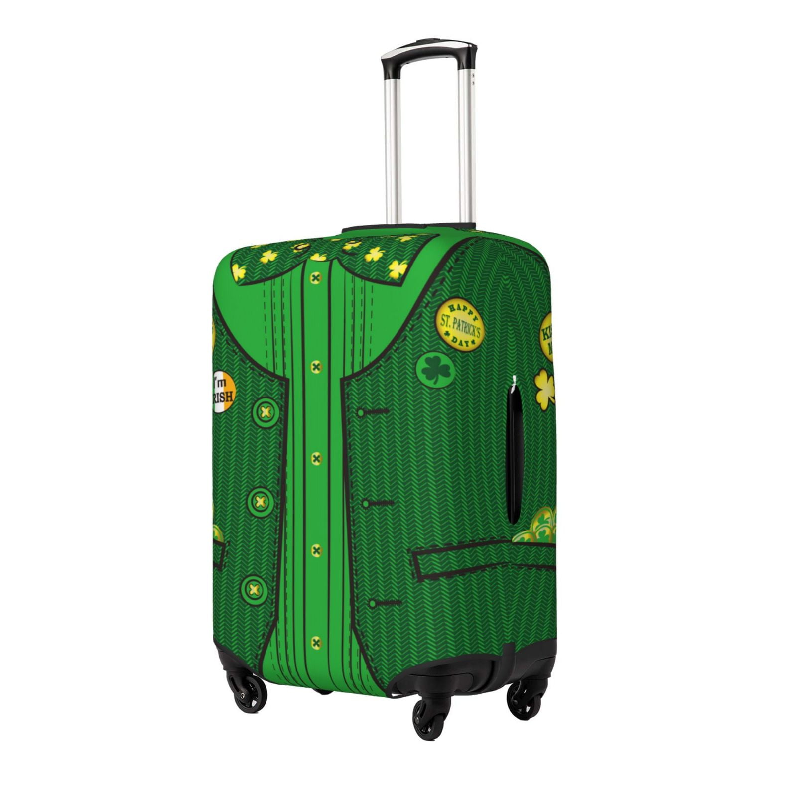 Hamburger Pastel Pattern Print Luggage Cover Protector main image 0