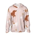 thumbnail image 1 of Haiem Star Cute Dog UPF 50+ Fishing Shirts for Men Long Sleeve UV Sun Protection Hoodie Non-Mask Outdoor Hiking Shirts, 1 of 9