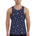 thumbnail image 1 of Haiem Star Dog Paw Men Workout Tank Top Gym Bodybuilding Sleeveless Muscle T Shirts Athletic Tank Breathable Workout Shirt-XX-Large, 1 of 9